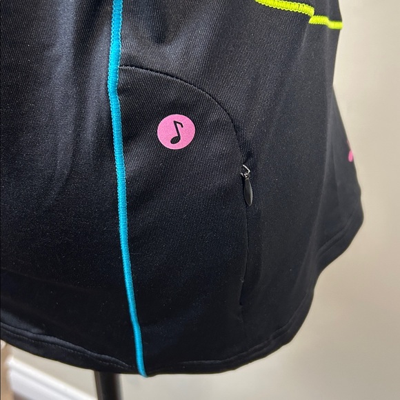 Diadora Black Pink Neon Hooded‎ Workout Hoodie XL - Picture 8 of 12